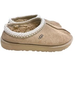 UGG Tasman Slip On Shoes Sherpa Lined SZ 7 Women’s Beige Style 5955